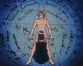 Hentai cult mistress turns guy into monster