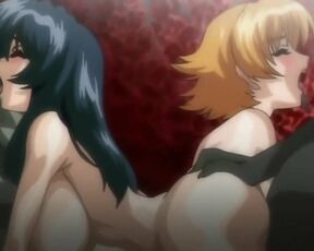 Taimanin Asagi - Asagi, Sakura and Oboro fucked hard