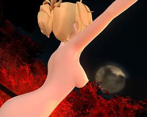 Kagamine Rin Iroha Uta Project diva Nude Mod Full Nude