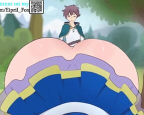 Beauty Aqua miss something and was Fucked So Hard - Konosuba Anime Hentai 4K