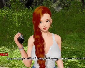 Scarlett let me touch and massage her breast Ripples gameplay
