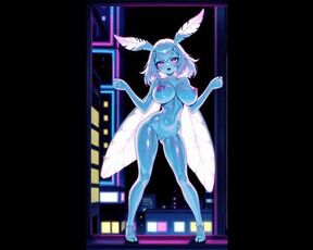 Big titty Window Moth Girl